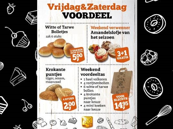 DAGAANBIEDINGEN VRIJDAG/ZATERDAG