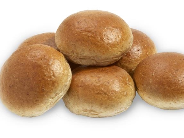 BruineTarwe bolletje lactosevrij&nbsp;verpakt per 6
