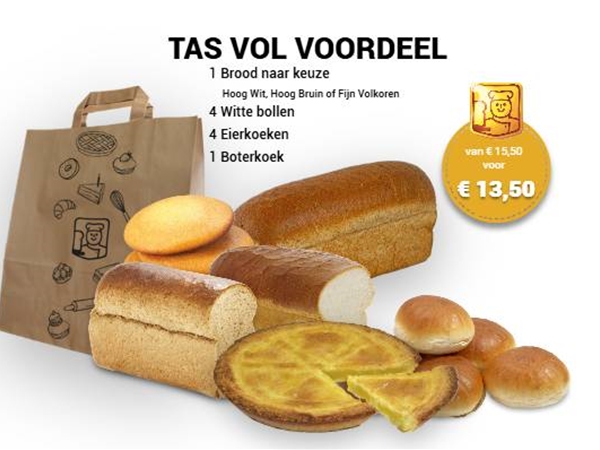 Tas vol voordeel